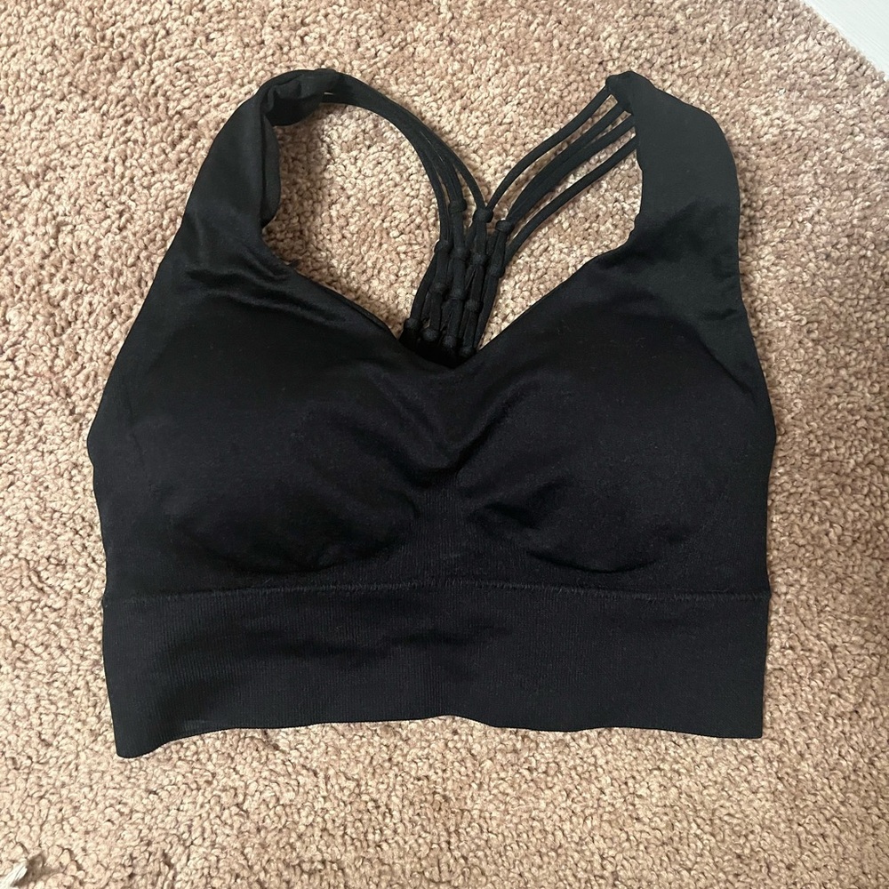 Profit Seamless Sportsbra, Women's sz S, black